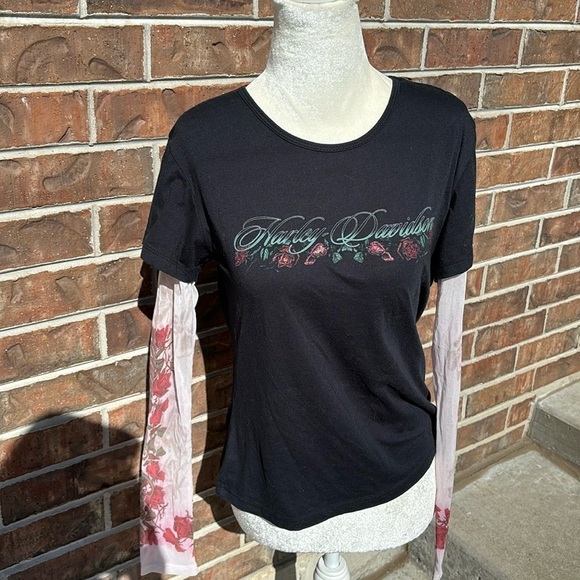 Harley-Davidson Tops - Vintage Harley Davidson Layered Top